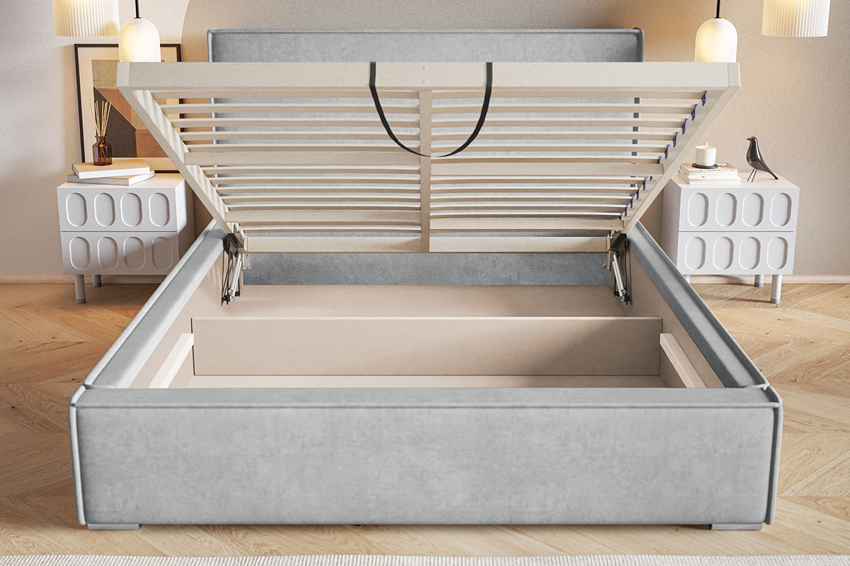 Łóżko tapicerowane BED 8