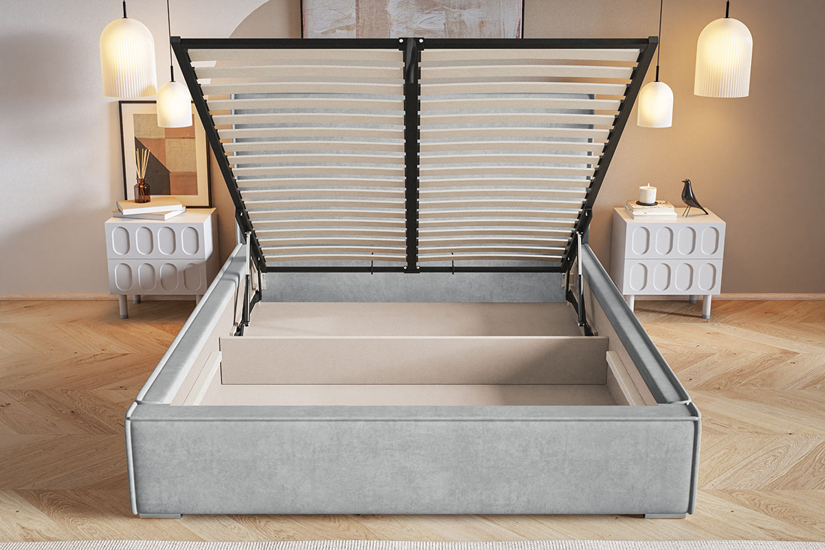 Łóżko tapicerowane BED 8