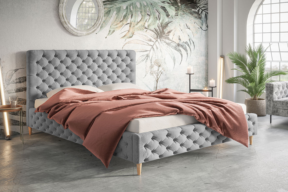 Łóżko tapicerowane Lux 5