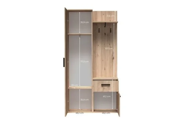 Garderoba Lux