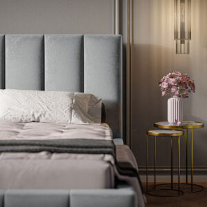 Łóżko tapicerowane BED 1