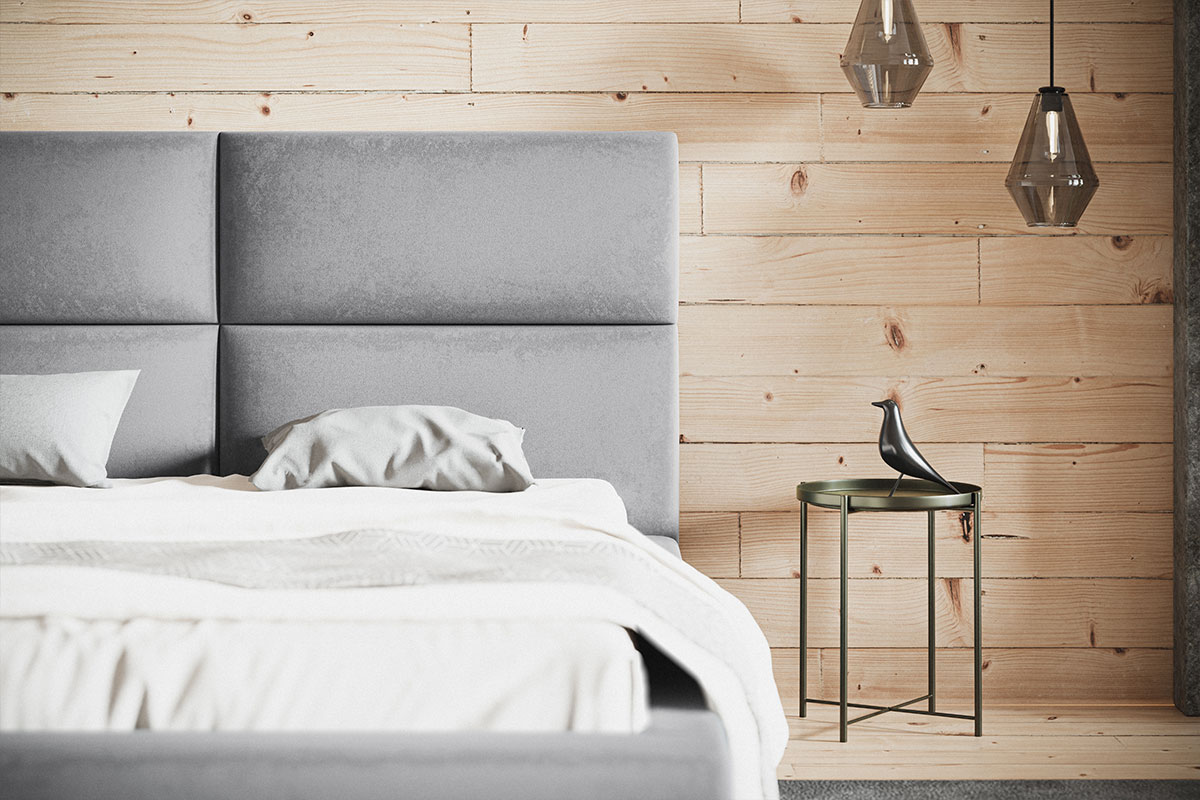 Łóżko tapicerowane BED 3