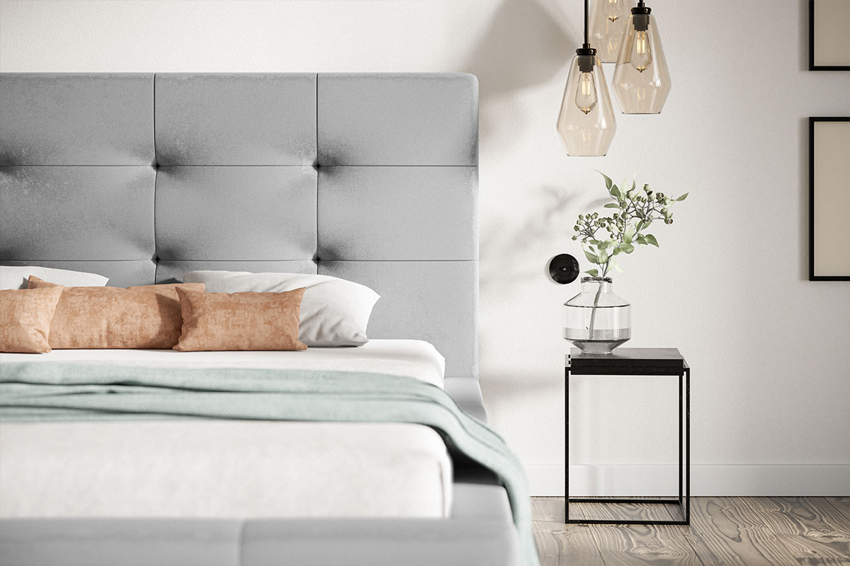 Łóżko tapicerowane BED 5