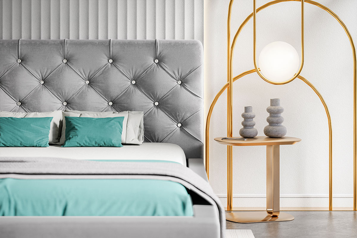 Łóżko tapicerowane BED 11