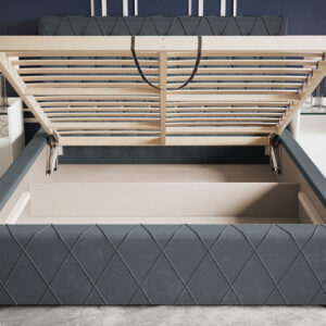 Łóżko tapicerowane BED 4