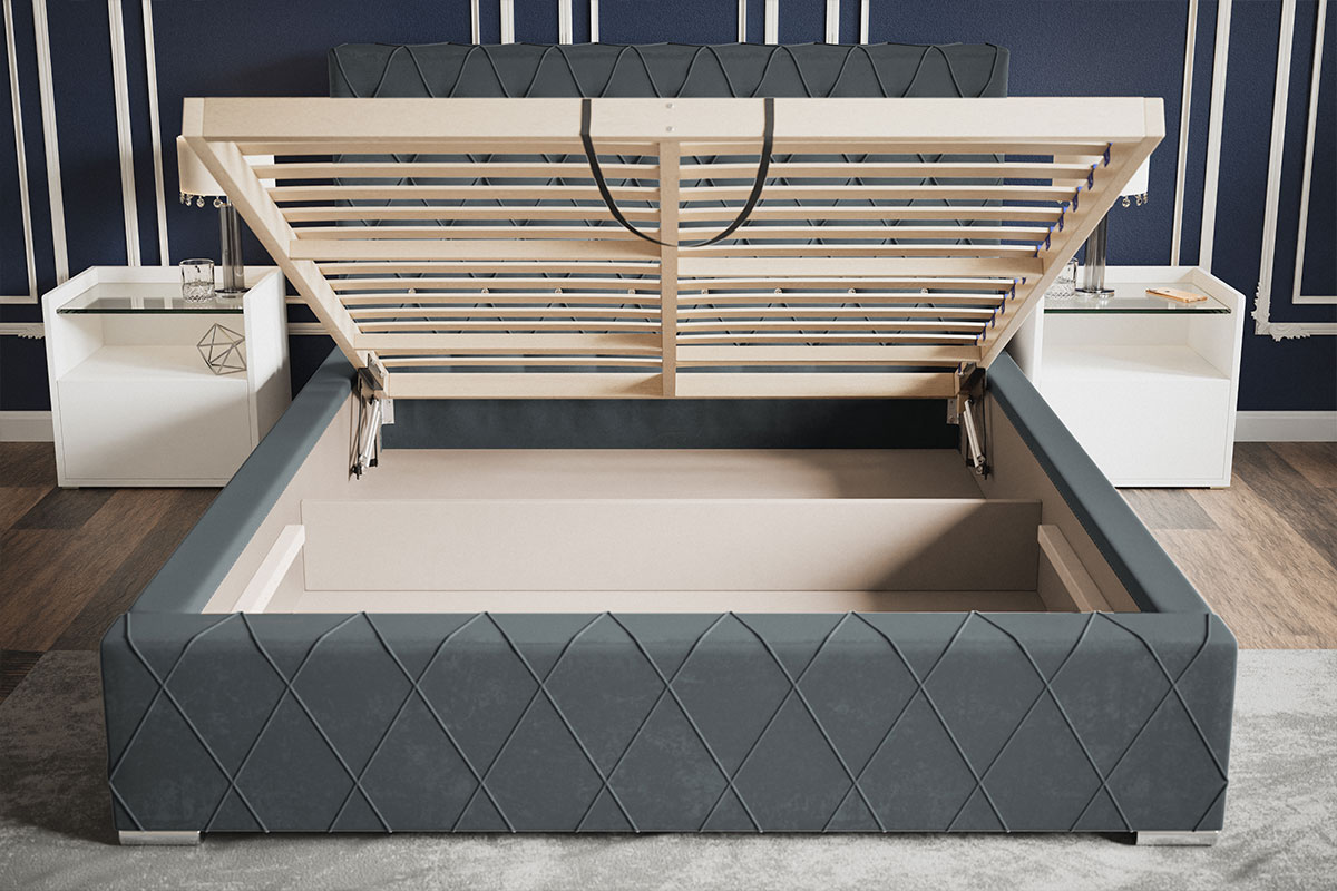Łóżko tapicerowane BED 4