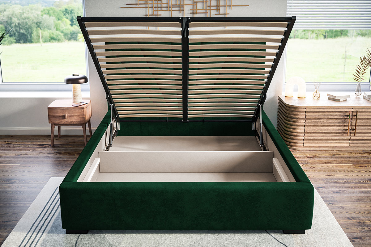 Łóżko tapicerowane BED 9