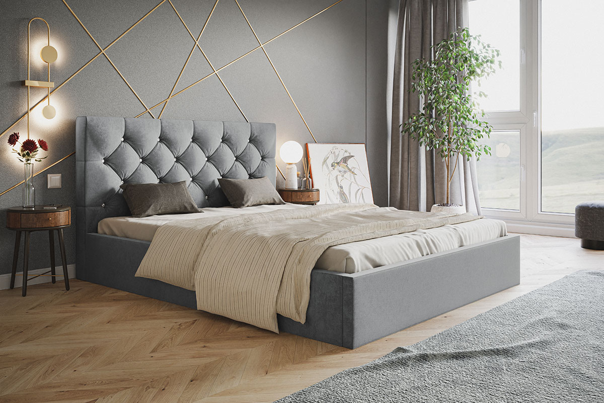 Łóżko tapicerowane Slim 7