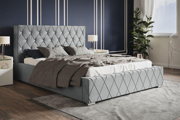 Łóżko tapicerowane Bed 4
