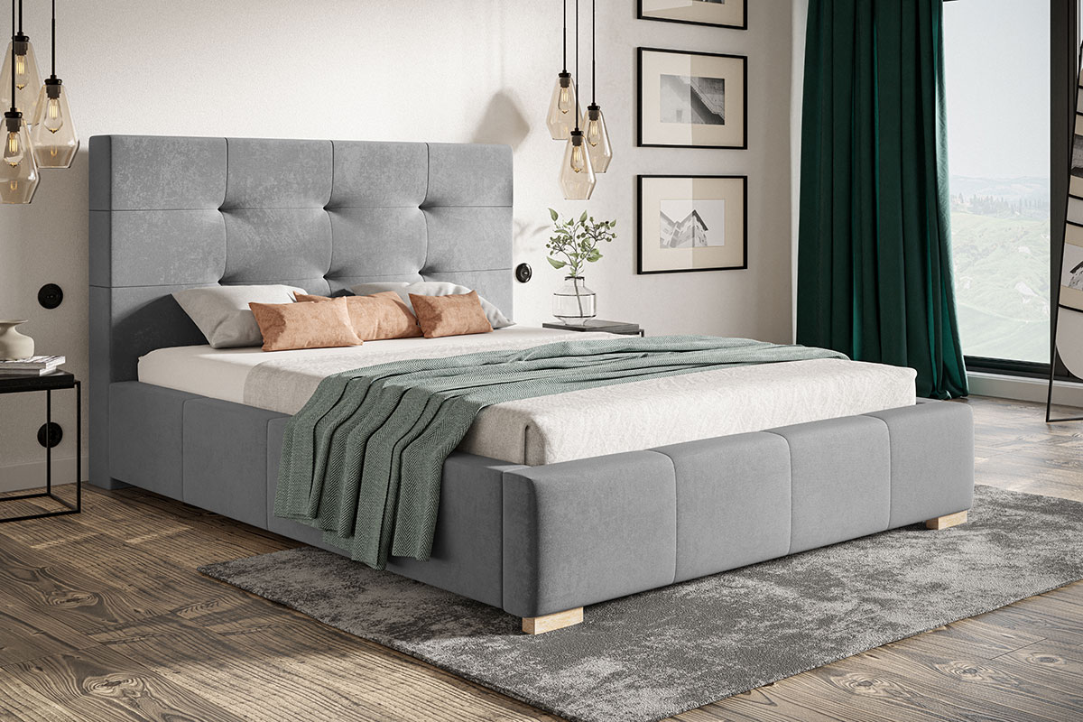 Łóżko tapicerowane BED 5