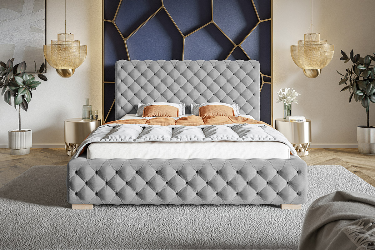 Łóżko tapicerowane BED 12