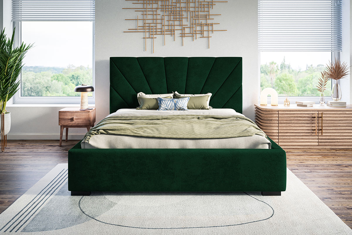 Łóżko tapicerowane BED 9
