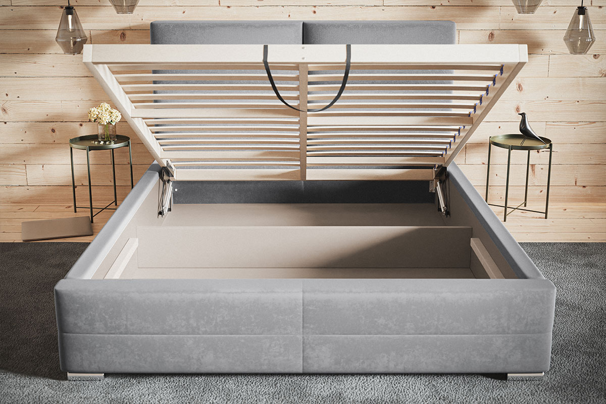 Łóżko tapicerowane BED 3