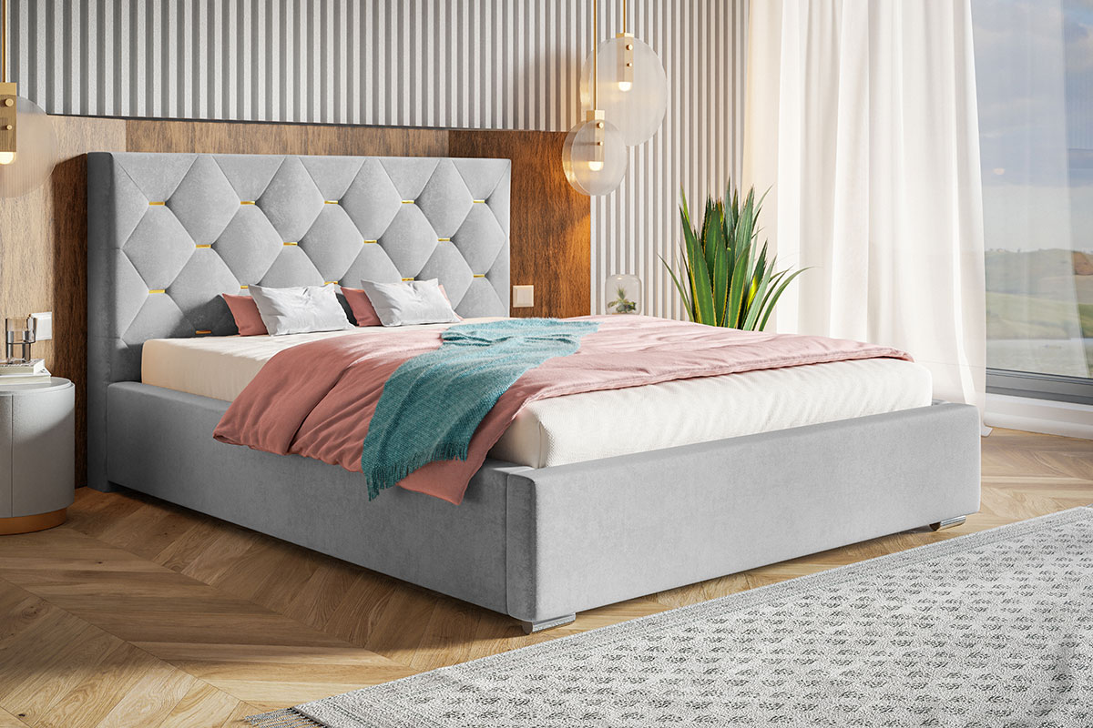 Łóżko tapicerowane BED 17