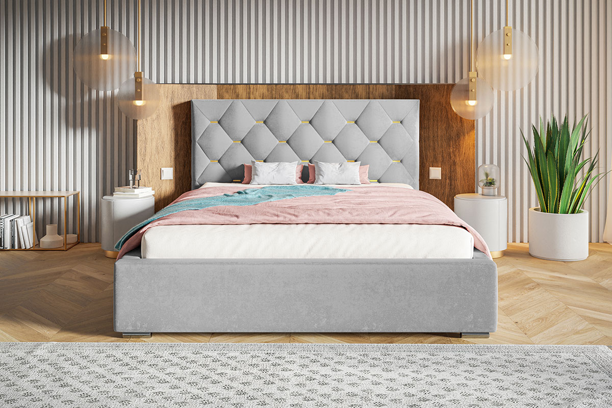 Łóżko tapicerowane BED 17